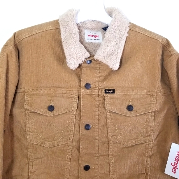 WRANGLER Corduroy Sherpa Jacket - Picture 7 of 13